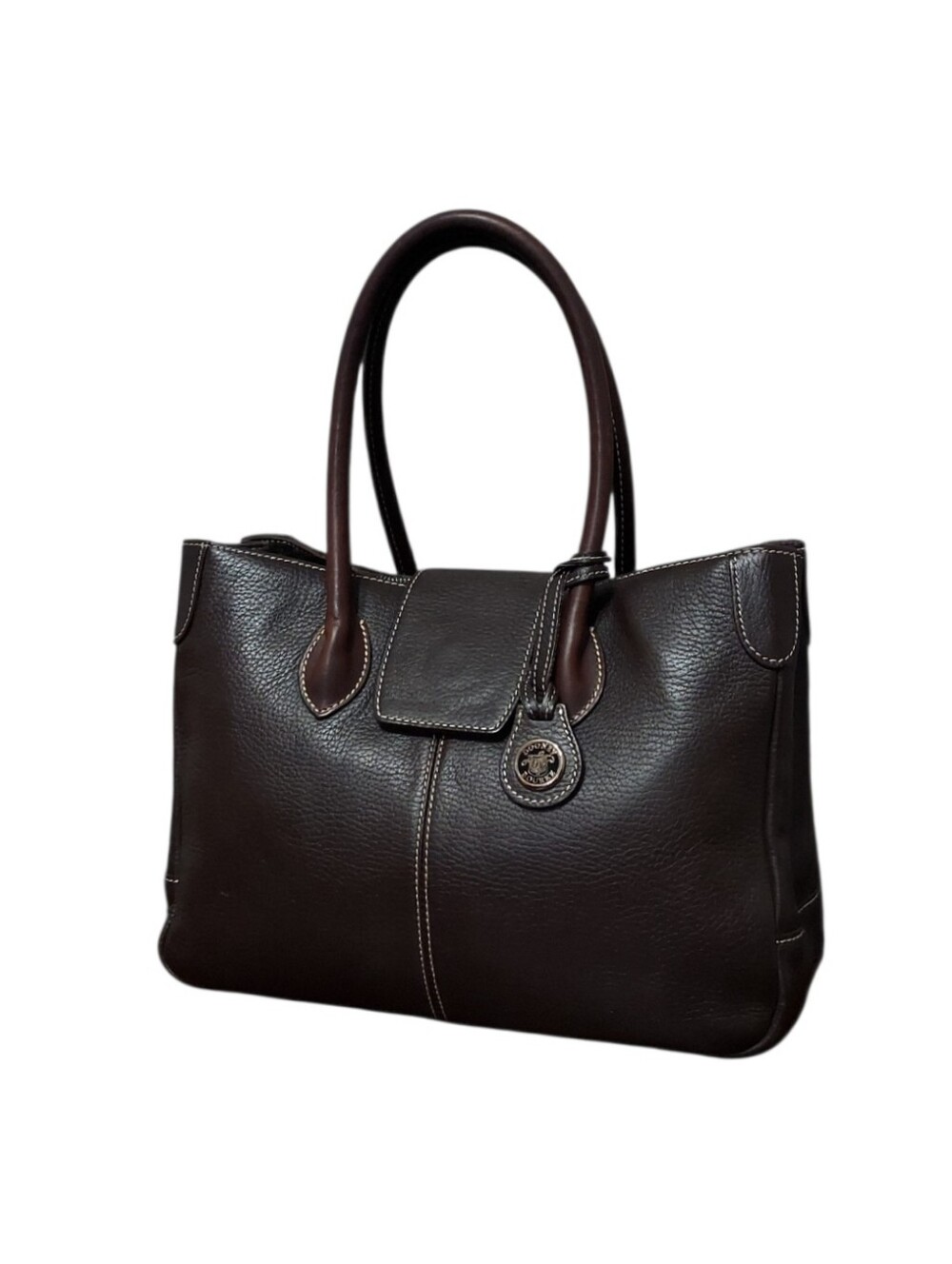 Dooney & Bourke Vintage Leather Classic Shoulder Tote